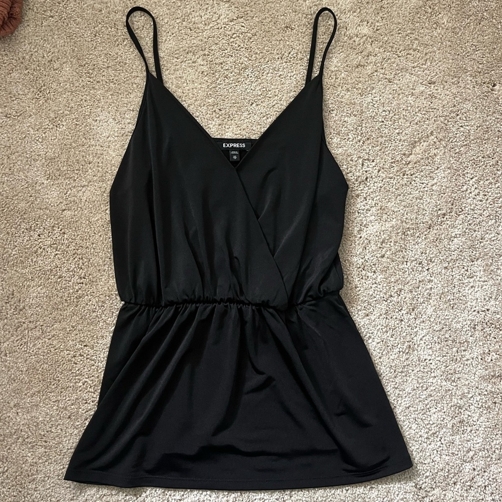 EUC Express Black Tank Top